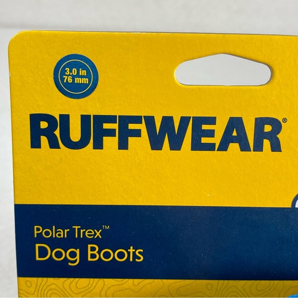 NEW Ruffwear VIBRAM Polar Trex Trail Hiking Winter Dog Boots — [2]; 3 Inch/ 76mm - Picture 2 of 11